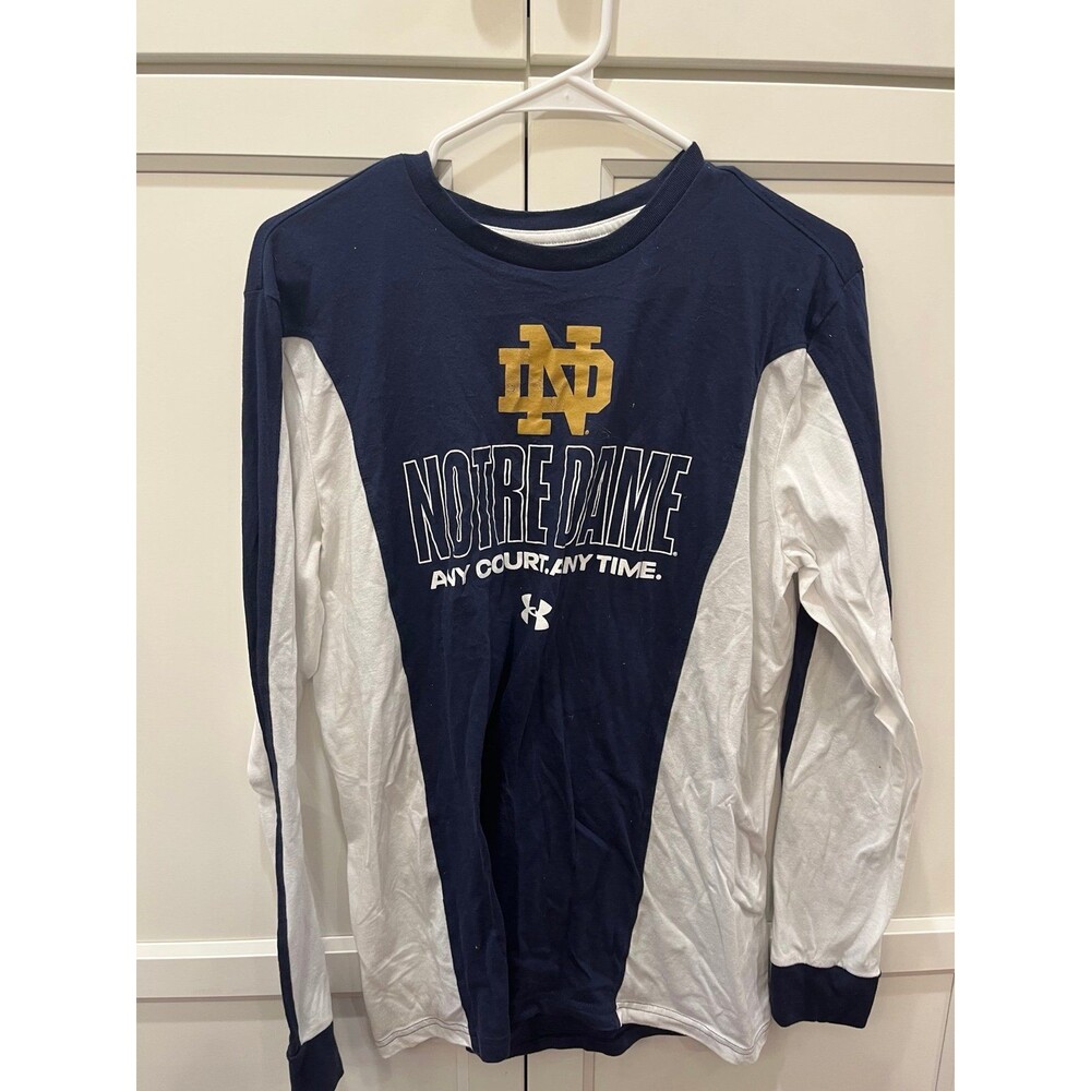 Notre Dame Medium Long Sleeve Under Armour T-shirt